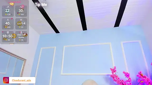 Snapshot of Cloedurant chatting on September 10, 7:58 pm Cloedurant online show from September 10, 7:58 pm