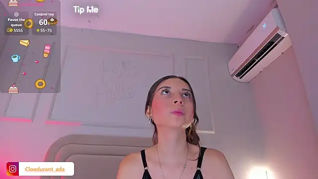 Snapshot of Cloedurant chatting on September 28, 10:04 pm Cloedurant online show from September 28, 10:04 pm