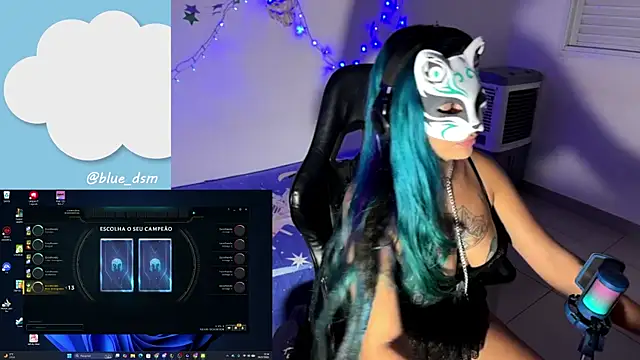 bluesubmissive online show from July 5, 1:34 am