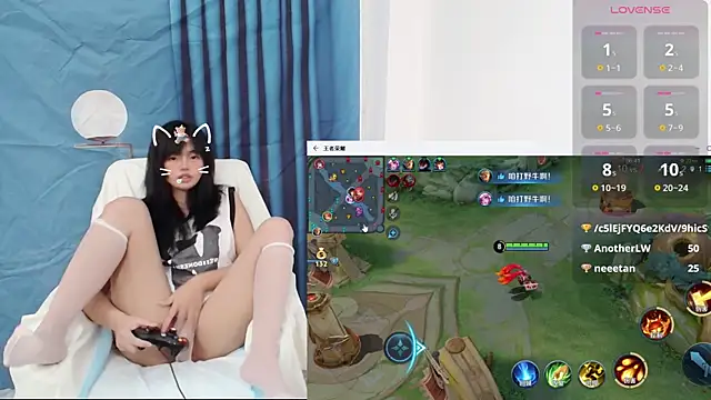 Snapshot of Duolamei chatting on September 18, 1:53 pm Duolamei online show from September 18, 1:53 pm