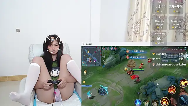 Snapshot of Duolamei chatting on November 1, 6:06 am Duolamei online show from November 1, 6:06 am