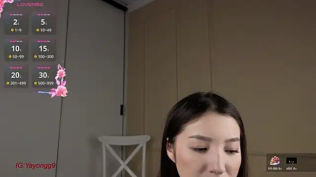 Snapshot of yayongg chatting on September 19, 1:54 pm yayongg online show from September 19, 1:54 pm