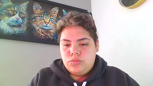 Snapshot of Hailey_Curvy chatting on October 9, 7:07 pm Hailey Curvy online show from October 9, 7:07 pm