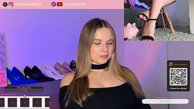 GoddessRoss online show from November 7, 6:24 pm