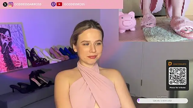 GoddessRoss online show from November 13, 6:18 pm