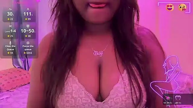 Snapshot of Aashi_5 chatting on September 30, 10:54 am Aashi 5 online show from September 30, 10:54 am