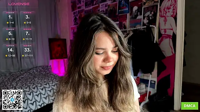 Snapshot of PinkiRay chatting on October 7, 5:17 pm PinkiRay online show from October 7, 5:17 pm