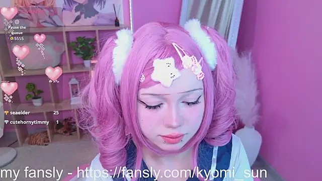 Kyomi Sun online show from April 18, 11:37 pm