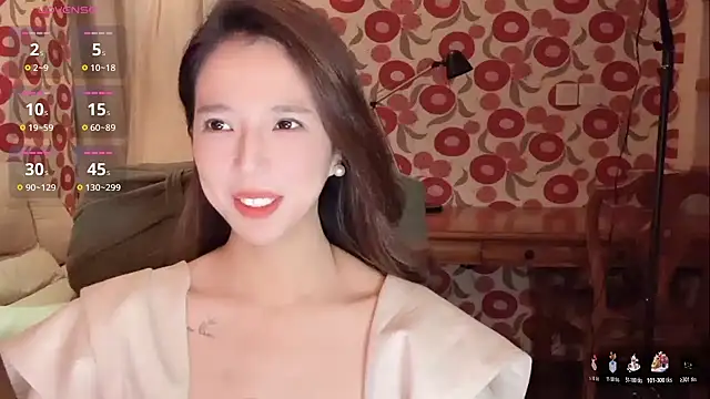 Snapshot of miss-lin chatting on October 18, 2:20 pm miss-lin online show from October 18, 2:20 pm