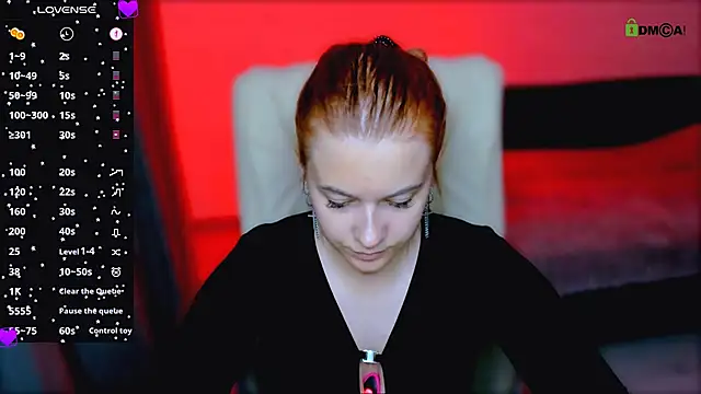 red  dizzy online show from October 10, 8:25 pm