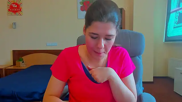 Snapshot of Joannia chatting on October 10, 7:13 am Joannia online show from October 10, 7:13 am