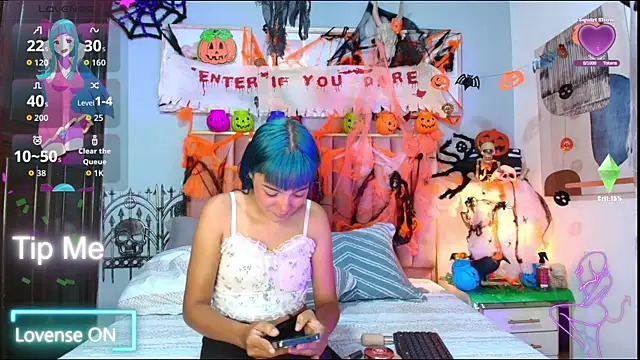 ElektraBlue online show from October 27, 8:47 pm