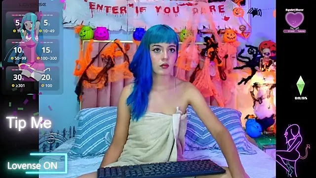 ElektraBlue online show from October 30, 8:21 pm