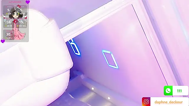 Daphnne XXX online show from October 14, 8:44 pm