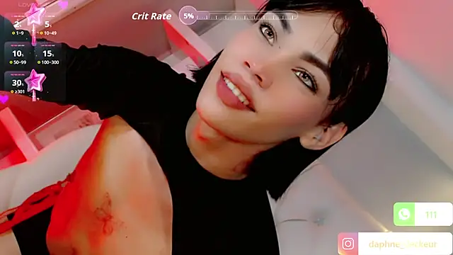 Daphnne XXX online show from November 11, 8:28 pm