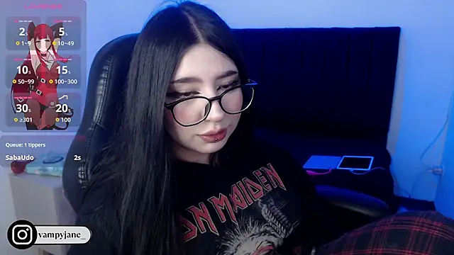 VamppyJane online show from October 21, 2:15 am