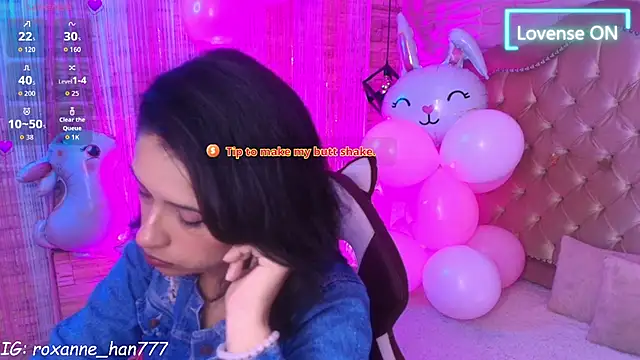 Roxanne Han online show from March 29, 3:05 am