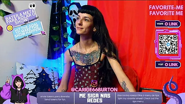 CarrieBurton online show from December 14, 3:18 pm