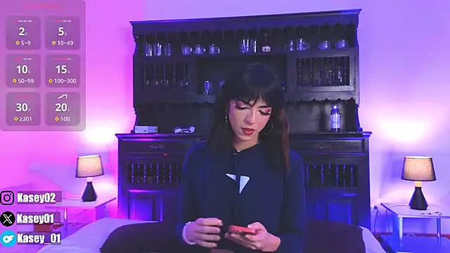 kasey  online show from February 13, 6:09 pm