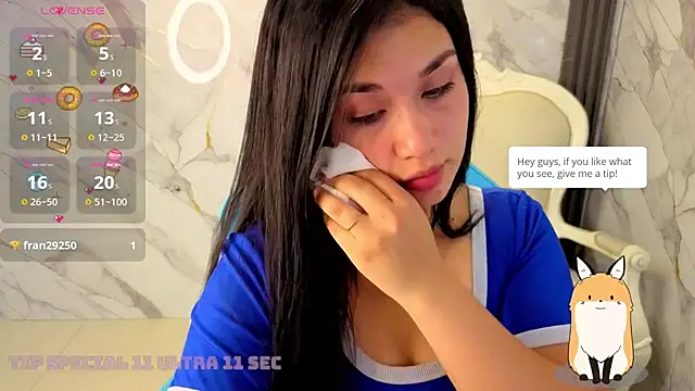 Violetta jhonson a online show from February 18, 3:49 am