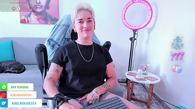 AxelRouse3 online show from April 14, 5:02 pm