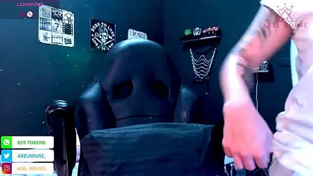 AxelRouse3 online show from December 23, 1:31 am