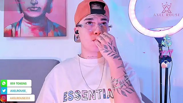 AxelRouse3 online show from March 8, 8:13 pm