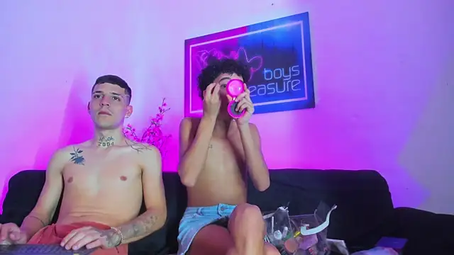 Pleasure boys hot online show from March 12, 7:05 pm