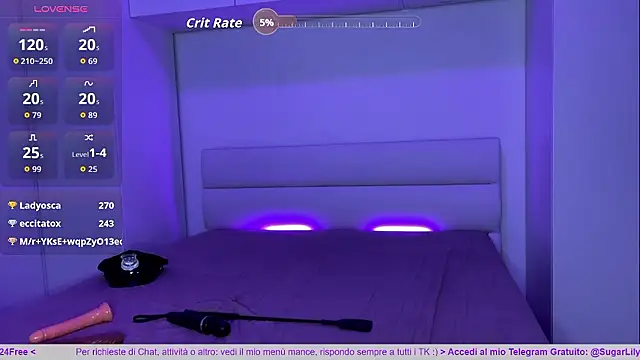 SugarLily24 online show from January 18, 6:04 pm