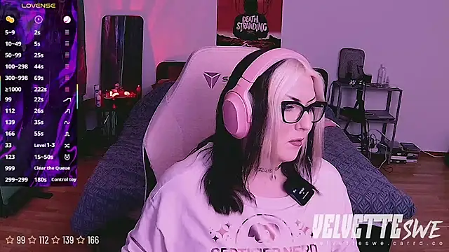 VelvetteSWE online show from June 24, 11:04 pm