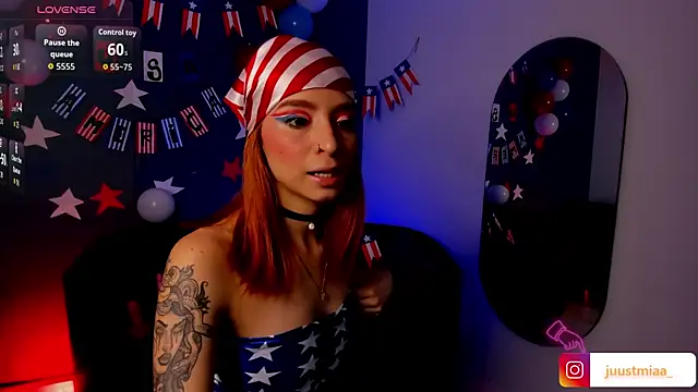 Justmia69 online show from July 5, 2:29 am