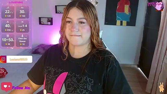  Lucianaa 1 online show from March 30, 4:50 pm