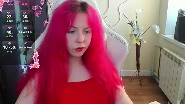 InfernoKitten online show from April 29, 1:09 am
