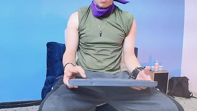 ADAM CUMS online show from July 10, 7:58 pm