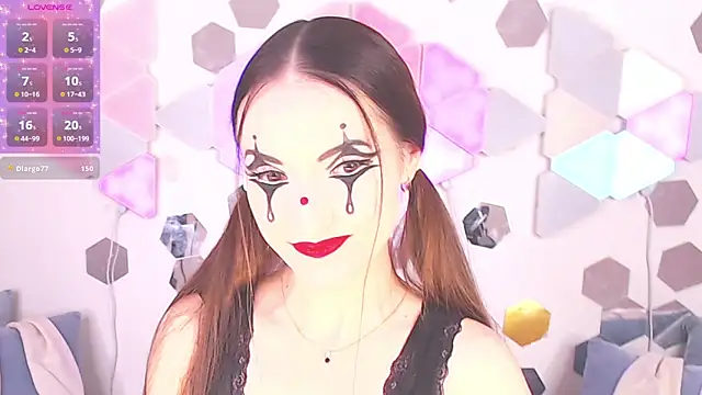 Snapshot of LexiKiss chatting on October 2, 9:47 am LexiKiss online show from October 2, 9:47 am