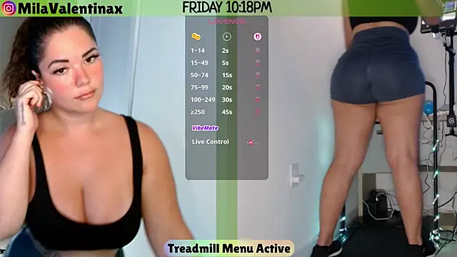 Snapshot of MilaValentina chatting on September 27, 2:19 am MilaValentina online show from September 27, 2:19 am