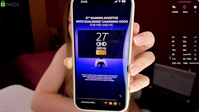 KinsleyHottie online show from November 15, 8:54 pm