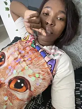 Snapshot of myblackdoope chatting on October 31, 12:34 am myblackdoope online show from October 31, 12:34 am