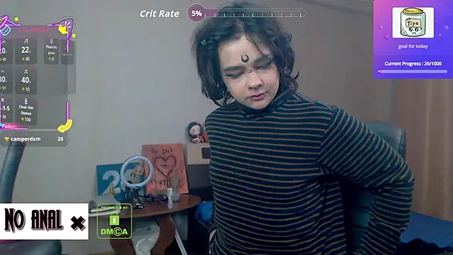 Snapshot of Dark__Elf chatting on October 21, 9:30 pm Dark Elf online show from October 21, 9:30 pm