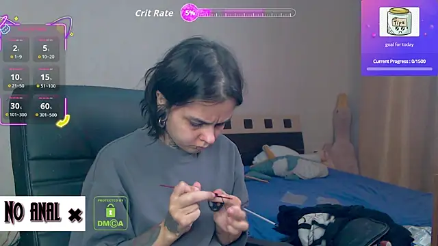 Snapshot of Dark__Elf chatting on October 16, 9:50 pm Dark Elf online show from October 16, 9:50 pm