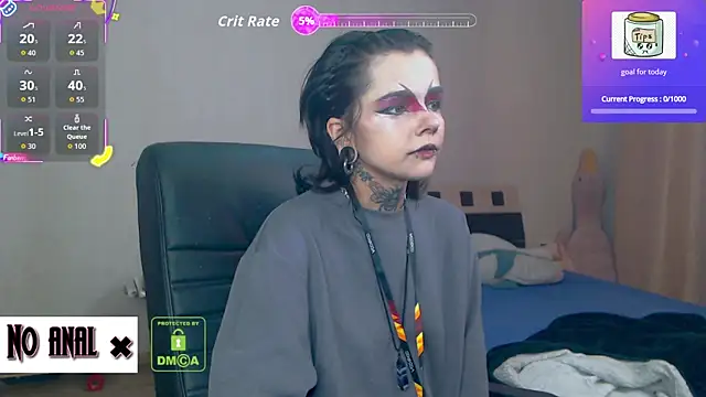 Snapshot of Dark__Elf chatting on October 18, 10:00 pm Dark Elf online show from October 18, 10:00 pm