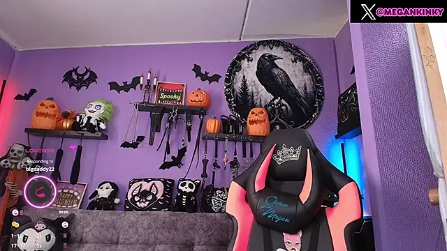 Snapshot of fetishkinkymeganx chatting on October 10, 5:29 pm fetishkinkymeganx online show from October 10, 5:29 pm