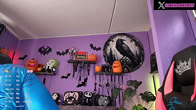 Snapshot of fetishkinkymeganx chatting on October 9, 5:28 pm fetishkinkymeganx online show from October 9, 5:28 pm