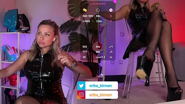 Erika Kirman online show from May 31, 1:06 pm