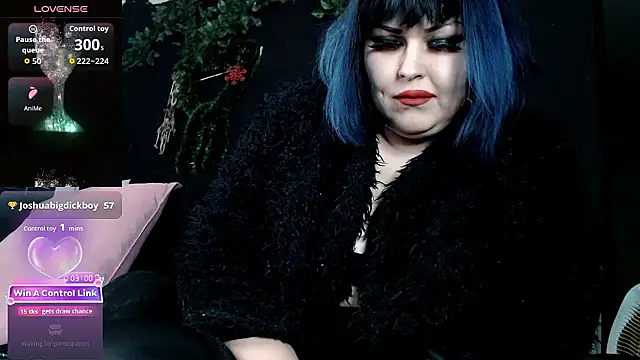 Psychobitch7 online show from January 7, 9:18 pm