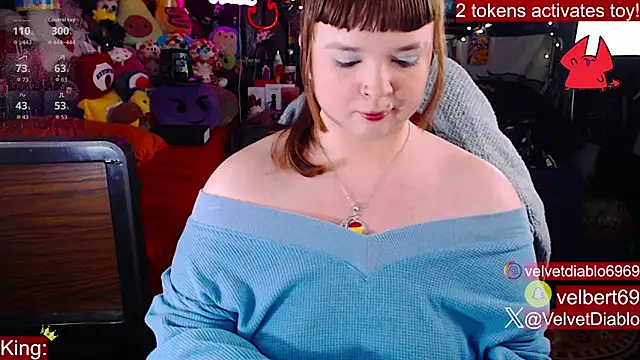 VelvetDiablo online show from January 7, 1:09 am