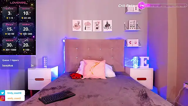 Snapshot of EmilyCoast-1 chatting on September 22, 7:23 pm EmilyCoast-1 online show from September 22, 7:23 pm