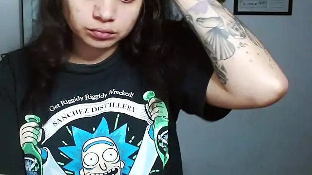 Snapshot of Nikkykora15 chatting on October 9, 1:54 am Nikkykora15 online show from October 9, 1:54 am