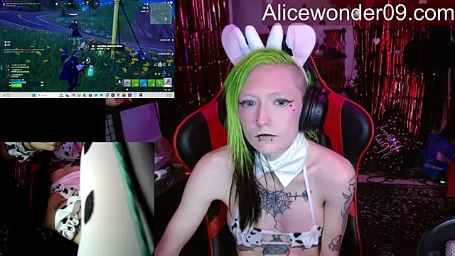 alicewonder09 online show from January 10, 5:45 am