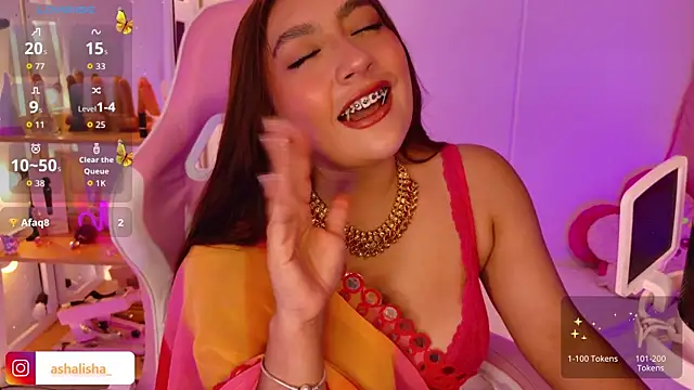 ashalisha online show from September 24, 2:16 pm